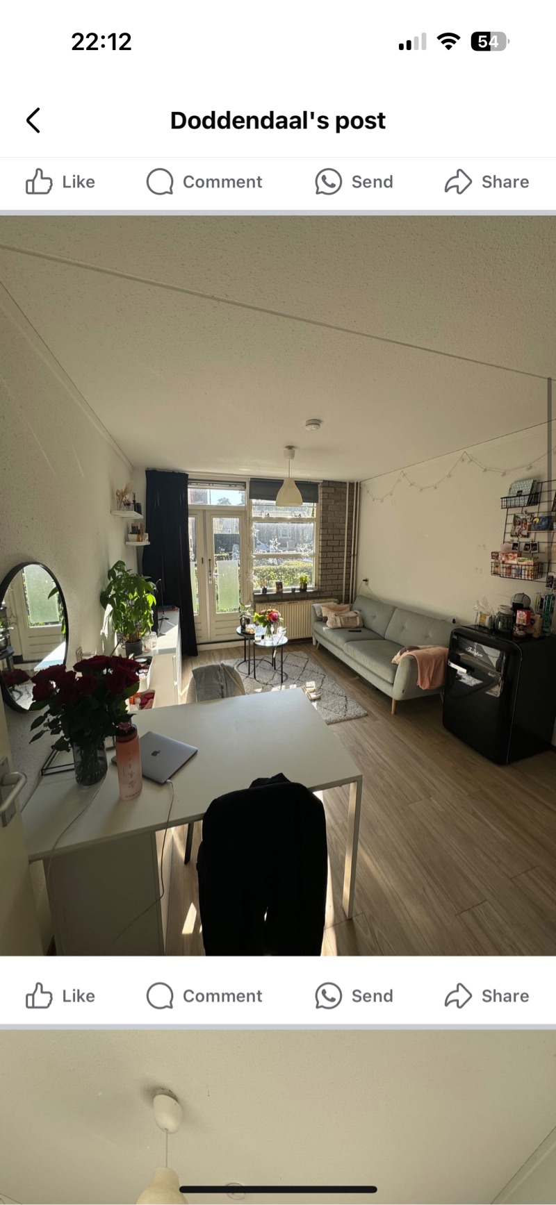 Image accompanying room listing